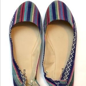 Mossimo Multi Colored Ballet Flat